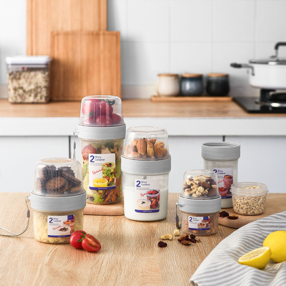 Portable Double Layer Food Pre - огляд і ціна Baby Food Jars With Lids