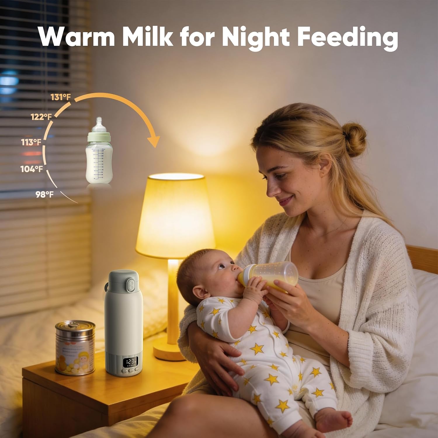 Portable Bottle Warmer, 17oz L - огляд і ціна Baby Food Warmer