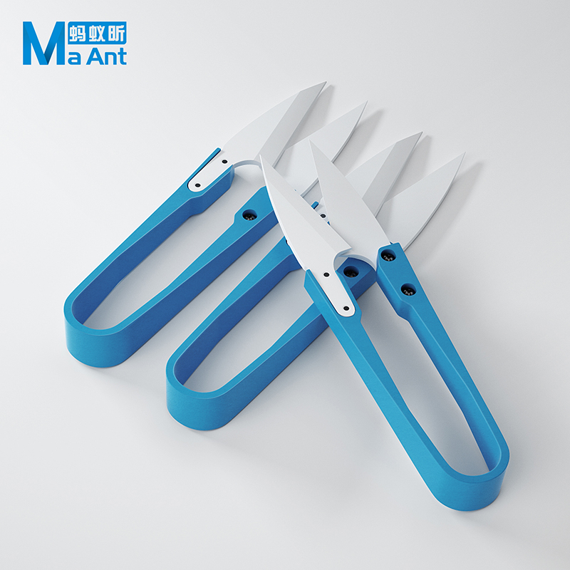 MaAnt Insulated Blue Ceramic U - огляд і ціна Baby Food Scissors