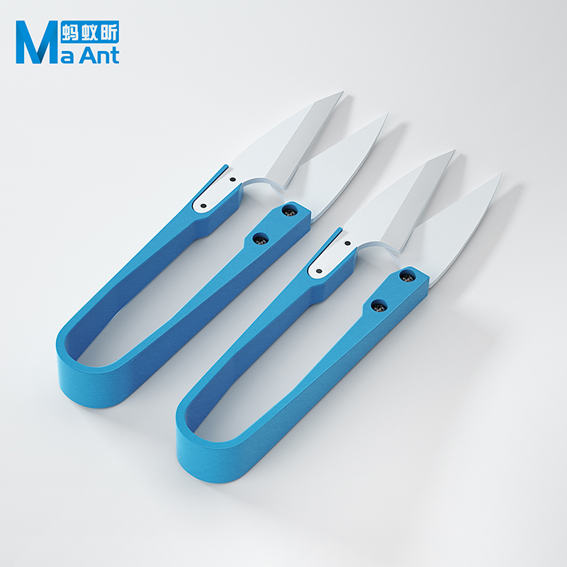 MaAnt Insulated Blue Ceramic U - огляд і ціна Baby Food Scissors
