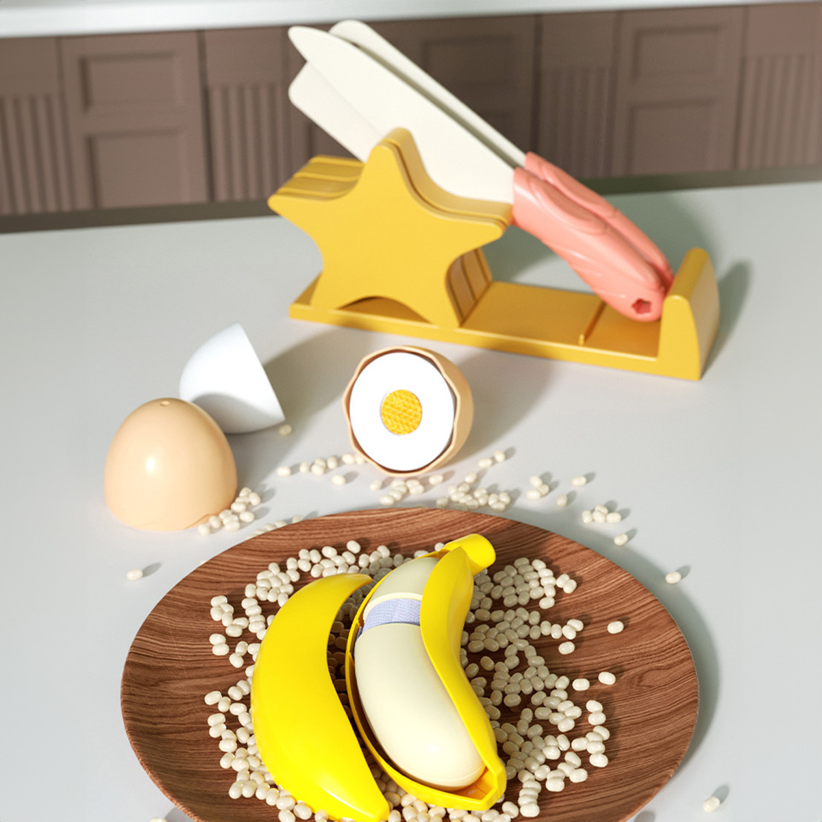 Cutting Play Food Toys Kitchen - огляд і ціна Baby Food Vegetables