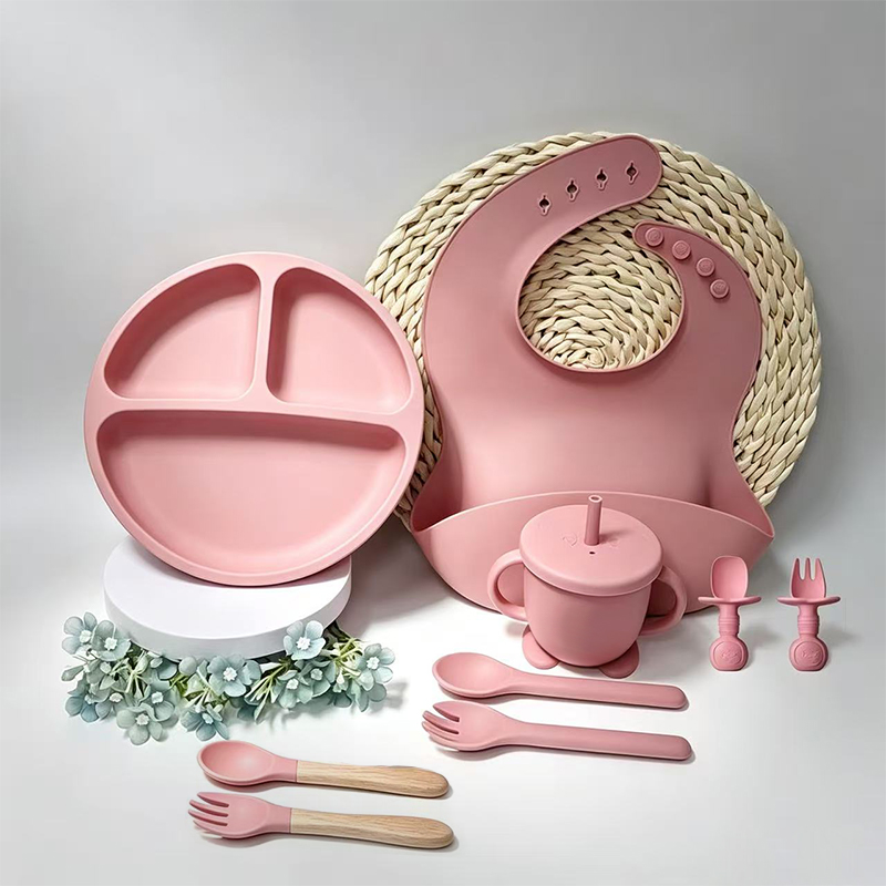 9pcs Silicone Baby Feeding Set - огляд і ціна Baby Food Menu