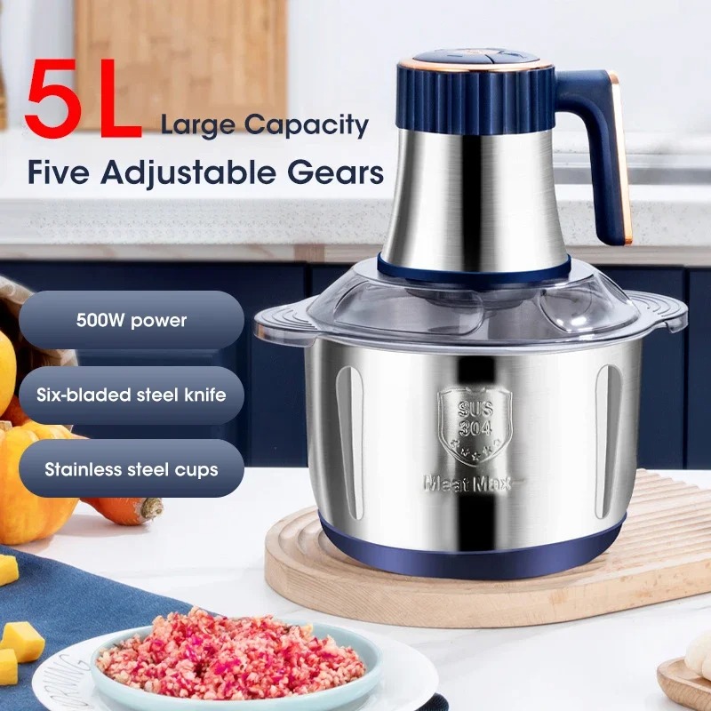 5L Electric Meat Grinder Large - огляд і ціна Baby Food Vegetables